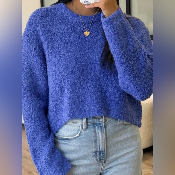 TALULAH Sweaters - Shop Talulah Blue Sweater